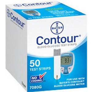 Bayer Contour® Microfill Blood Glucose Test Strip