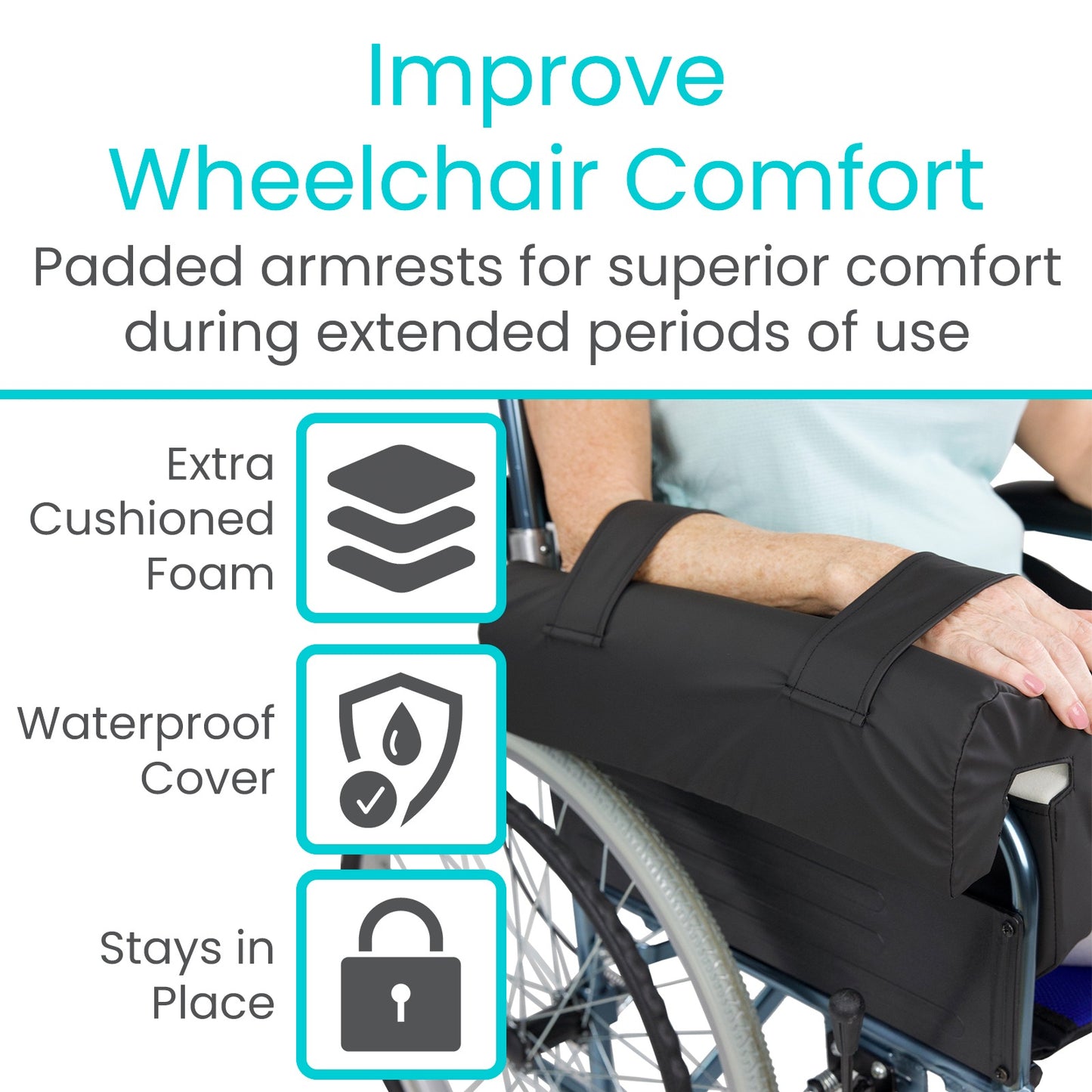 Lateral Wheelchair Armrest