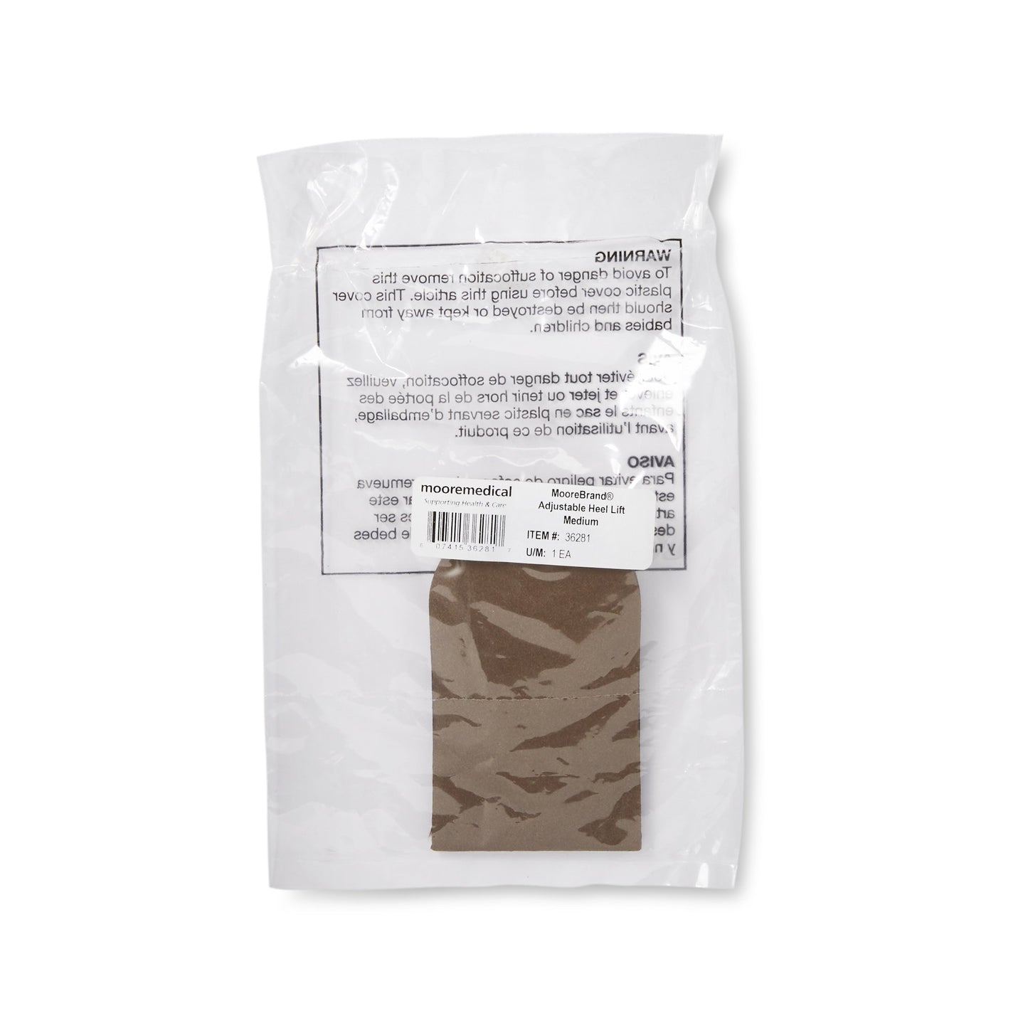 HEEL LIFT, INSOLE ADJ MED (24/CS)