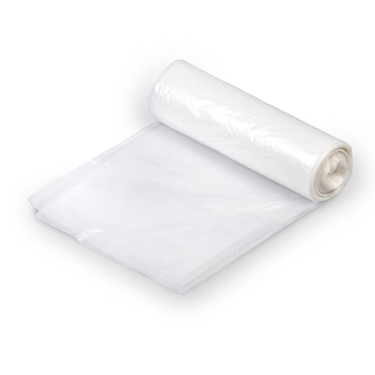 Colonial Trash Bags, 20 – 30 gal, Clear, 30 x 37", X-Seal Bottom, Coreless Roll
