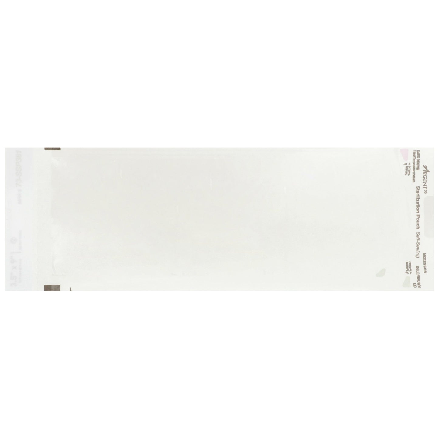 McKesson Argent® Sure-Check® Sterilization Pouch, 3.5 x 9 Inch