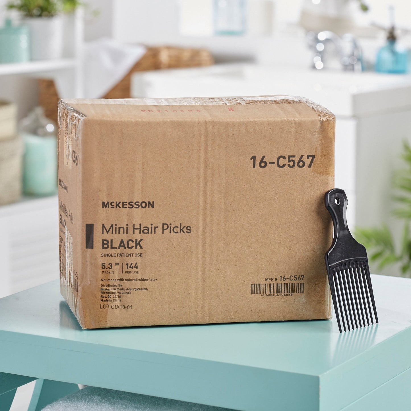 PICK, HAIR MINI 5 1/2" (144/BX)