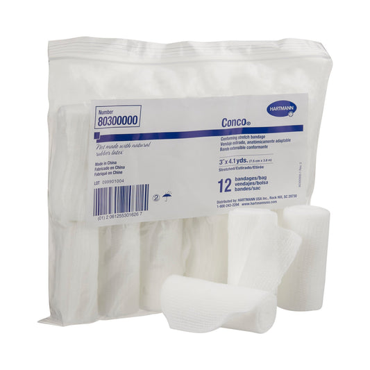 Conco® Conforming Bandage, 3 Inch x 4-1/10 Yard, 1-Ply