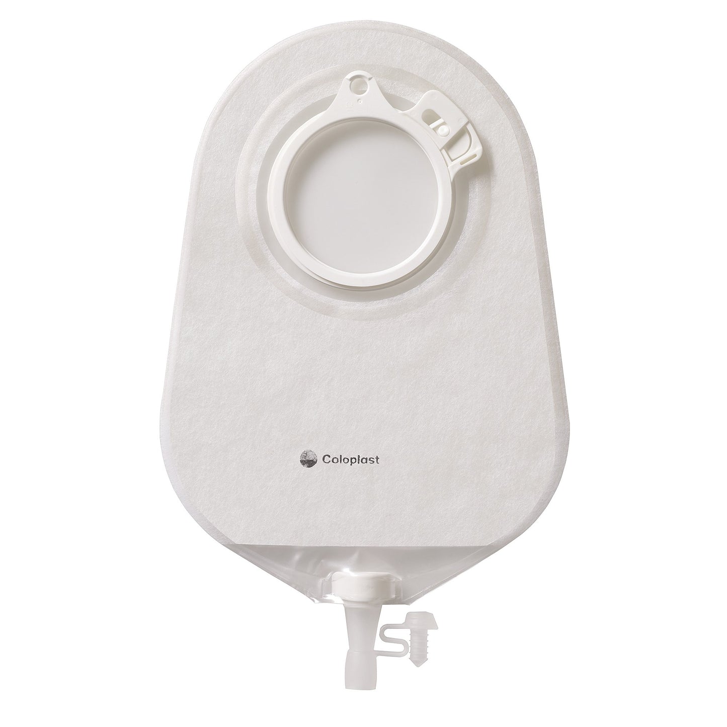 Assura® Two-Piece Transparent Urostomy Pouch, Pre-cut for 57mm Stoma, Blue Match