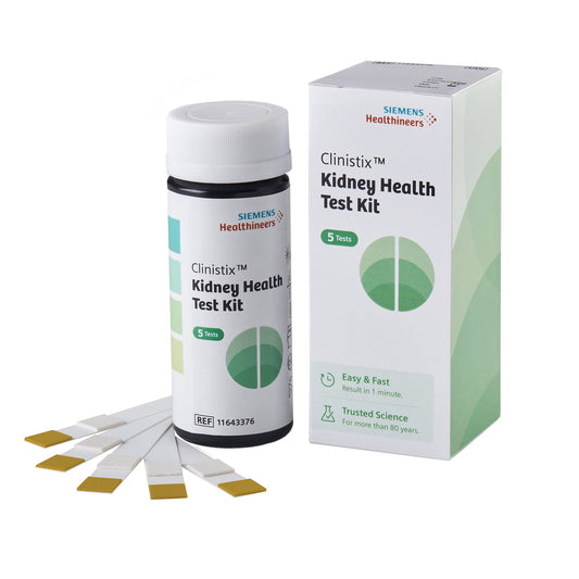 Clinistix™ Kidney Health Test Kit, Urine Test Strips, Five Tests