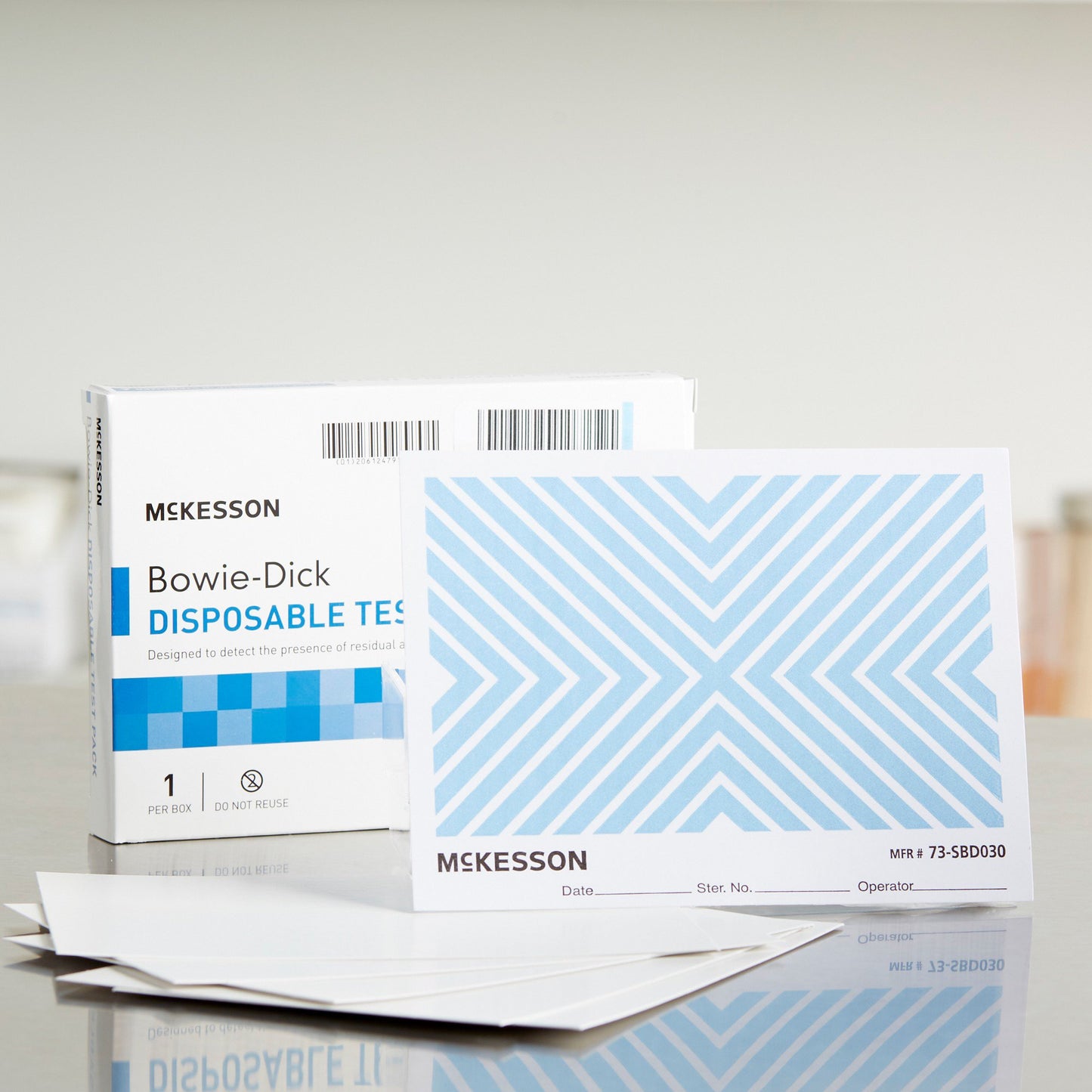 TEST PACK, BOWIE-DICK DISP (30TESTS/CS)