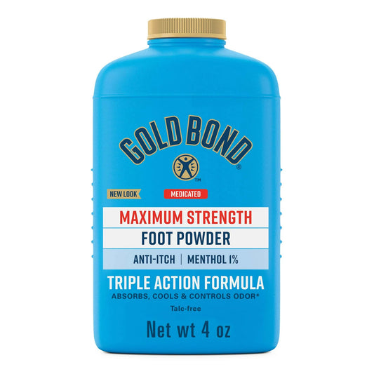 Gold Bond® Maximum Strength Medicated Foot Powder, 4 oz.