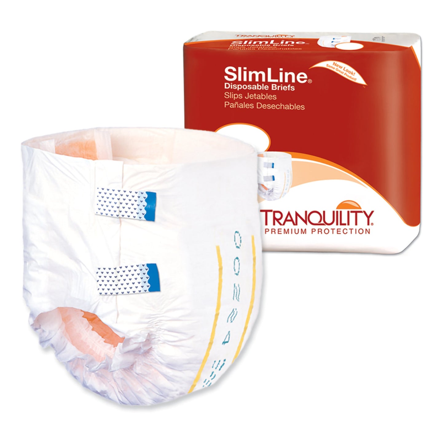 Tranquility® SlimLine® Heavy Protection Incontinence Brief, Medium