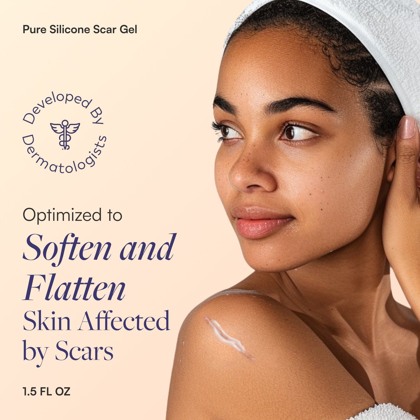 Scar Treatment Skintensive 1.5 oz. Tube Unscented Gel