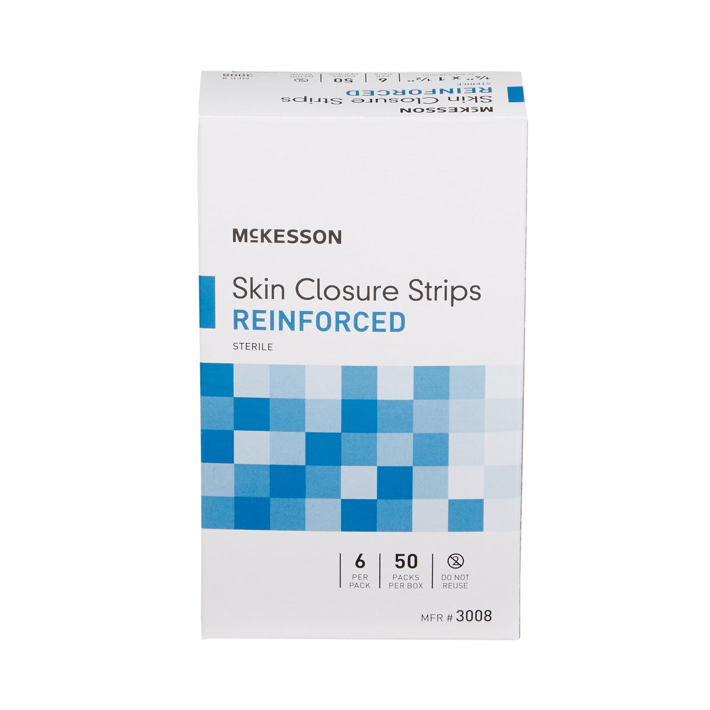 CLOSURE, SKIN REINF LF 1/4X1.5" (6/PK 50PK/BX 4BX/CS)