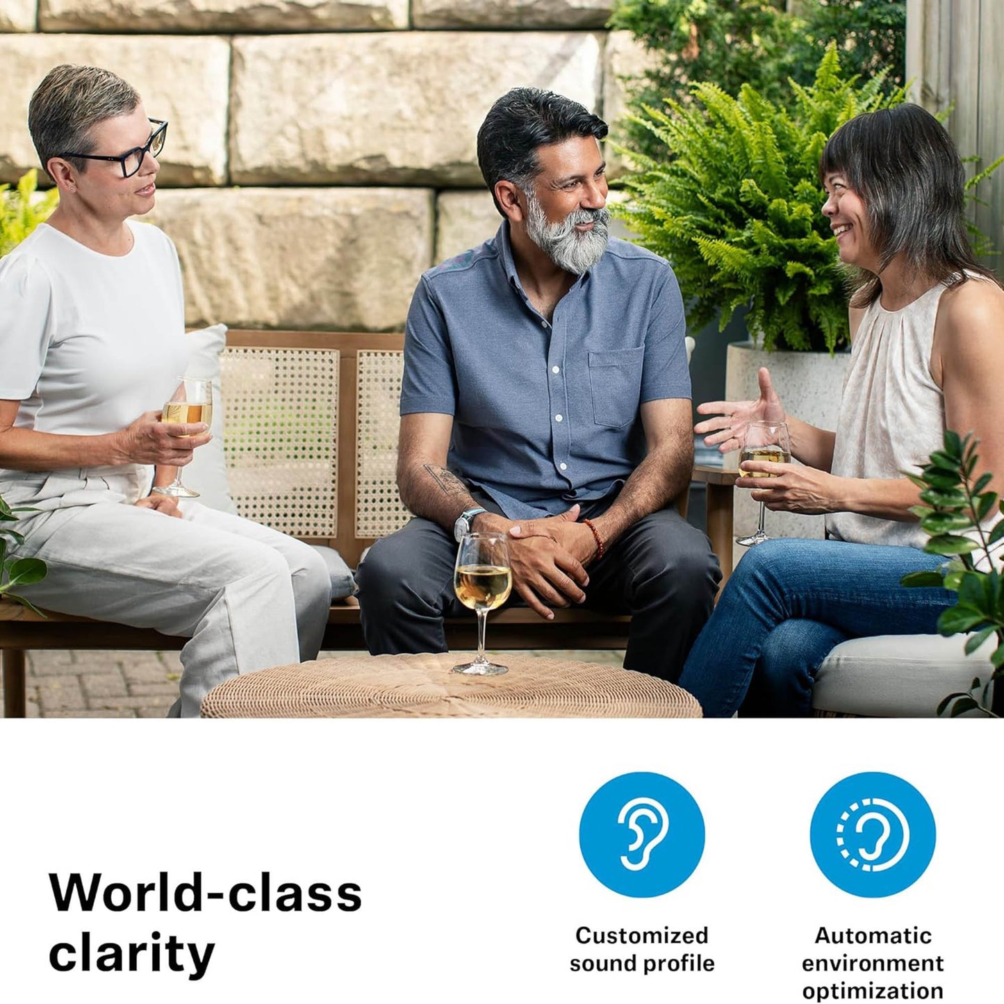 AID, HEARING SENNHEISER OTC ALL-DAY CLR (1PR/BX 6BX/CS)