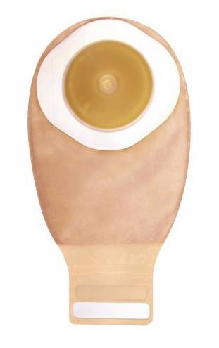 POUCH, OST ESTEEM DRN PRECUT 1PC TRANS 7/8" (10/BX)
