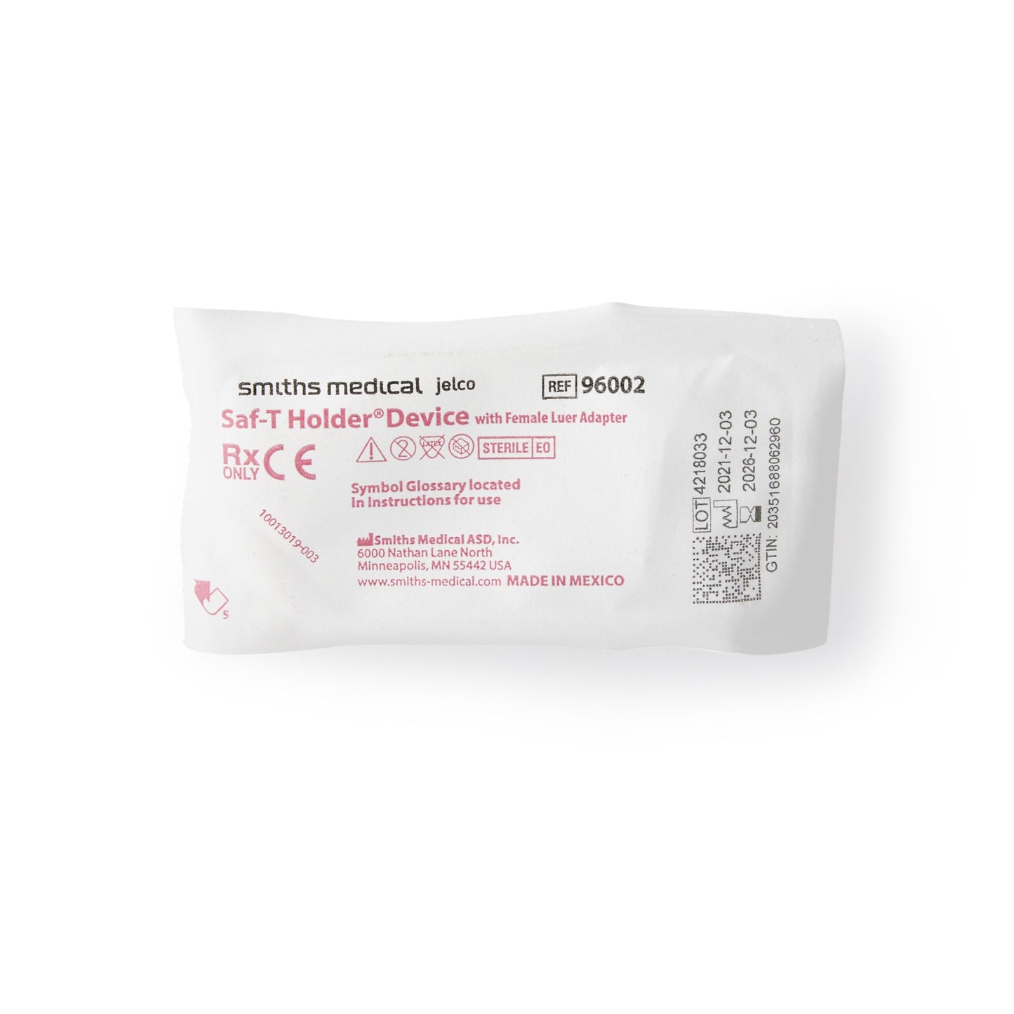 Safety Blood Collection Tube Holder Saf-T Holder® For Needlefree Transfer after a Syringe Draw (50/BX)