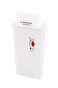 CONTAINER, SHARPS CLR 3GL (10/CS)