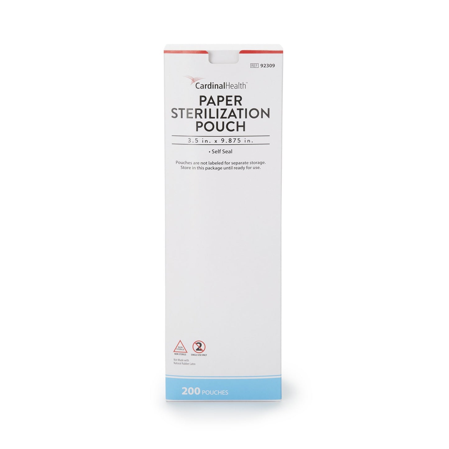 POUCH, DUAL 3 1/2"X9" (200/PK)