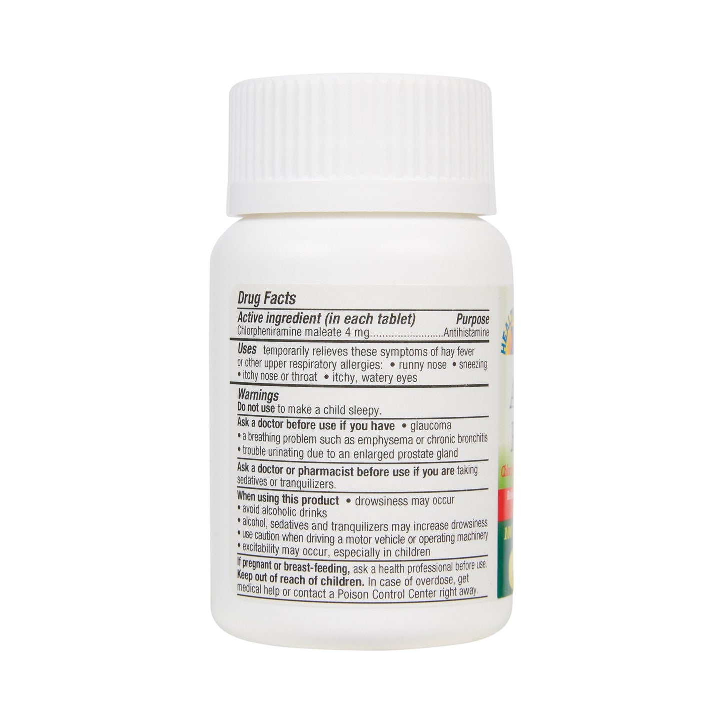 ALLERGY, TAB 4MG (100/BT 12BT/CS)