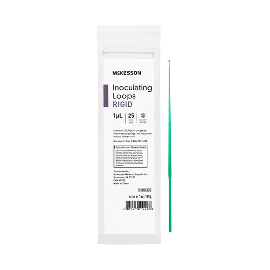 McKesson Inoculating Loop, Dark Color, 1 μL, 20-Centimeter Length