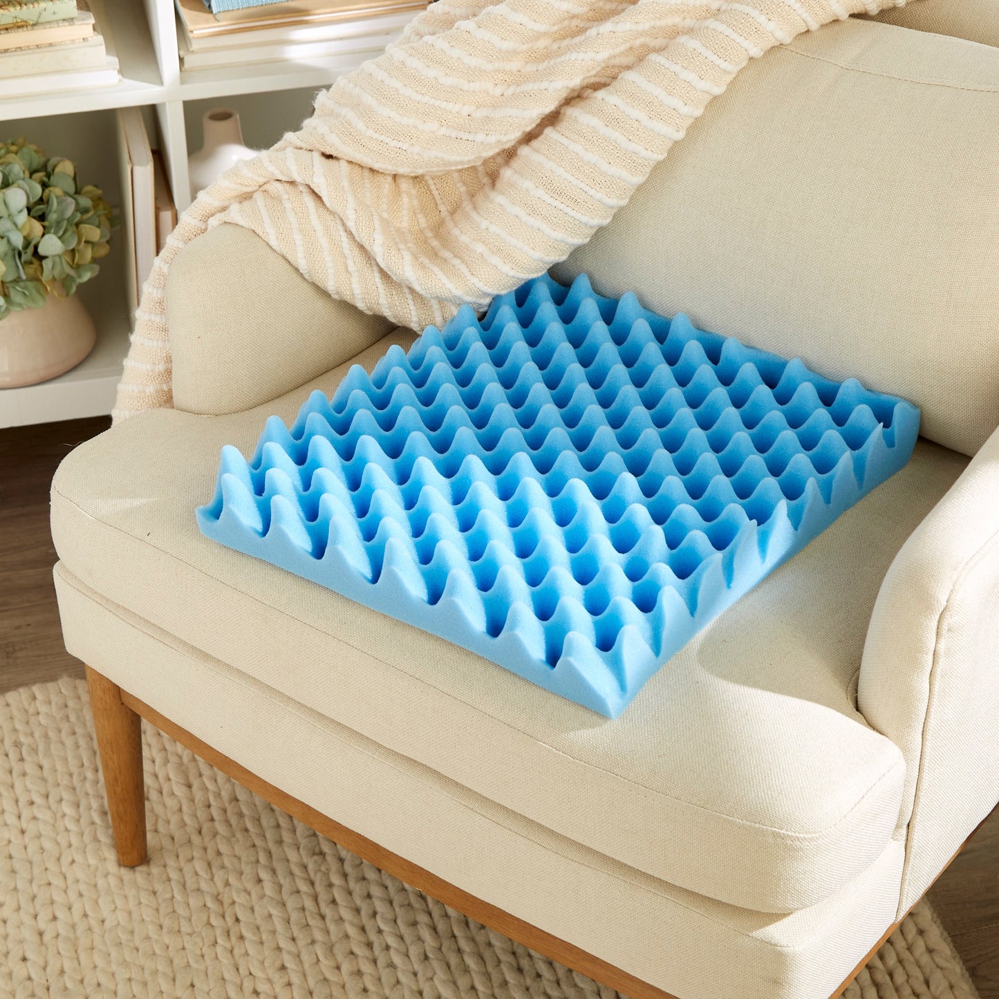 CUSHION, WHEELCHAIR 18X16X3" (18/CS)