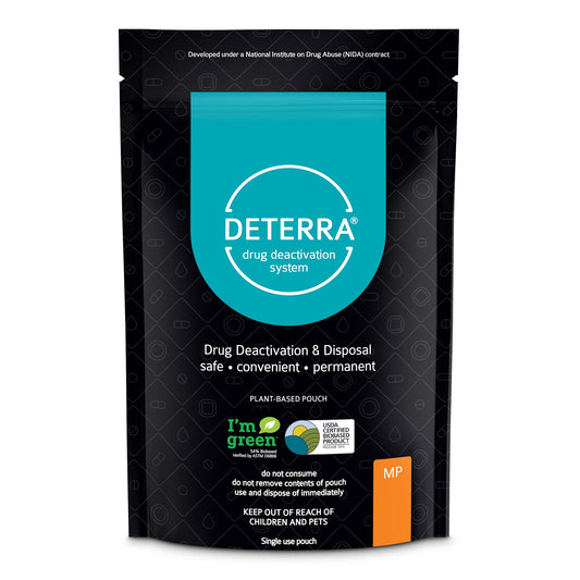 Deterra® Drug Disposal Pouch for Disposal of Pharmaceuticals, Medium