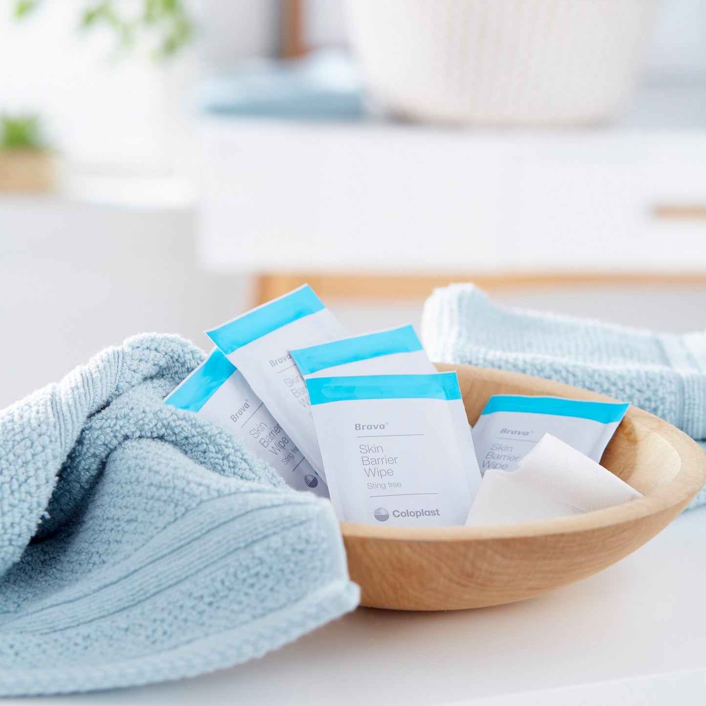 WIPE, WET OSTOMY BRAVA SKIN BARRIER (30/BX)