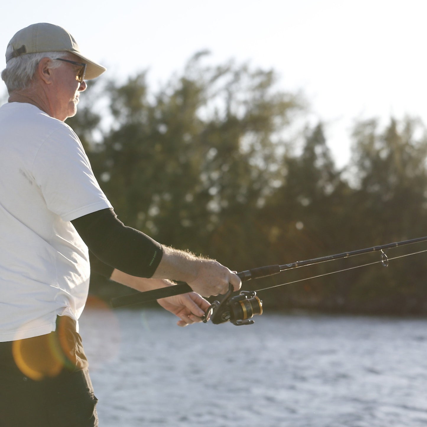 SLEEVE, ELBOW COMPRSN INFUSED BLK LG/XLG (48/CS)