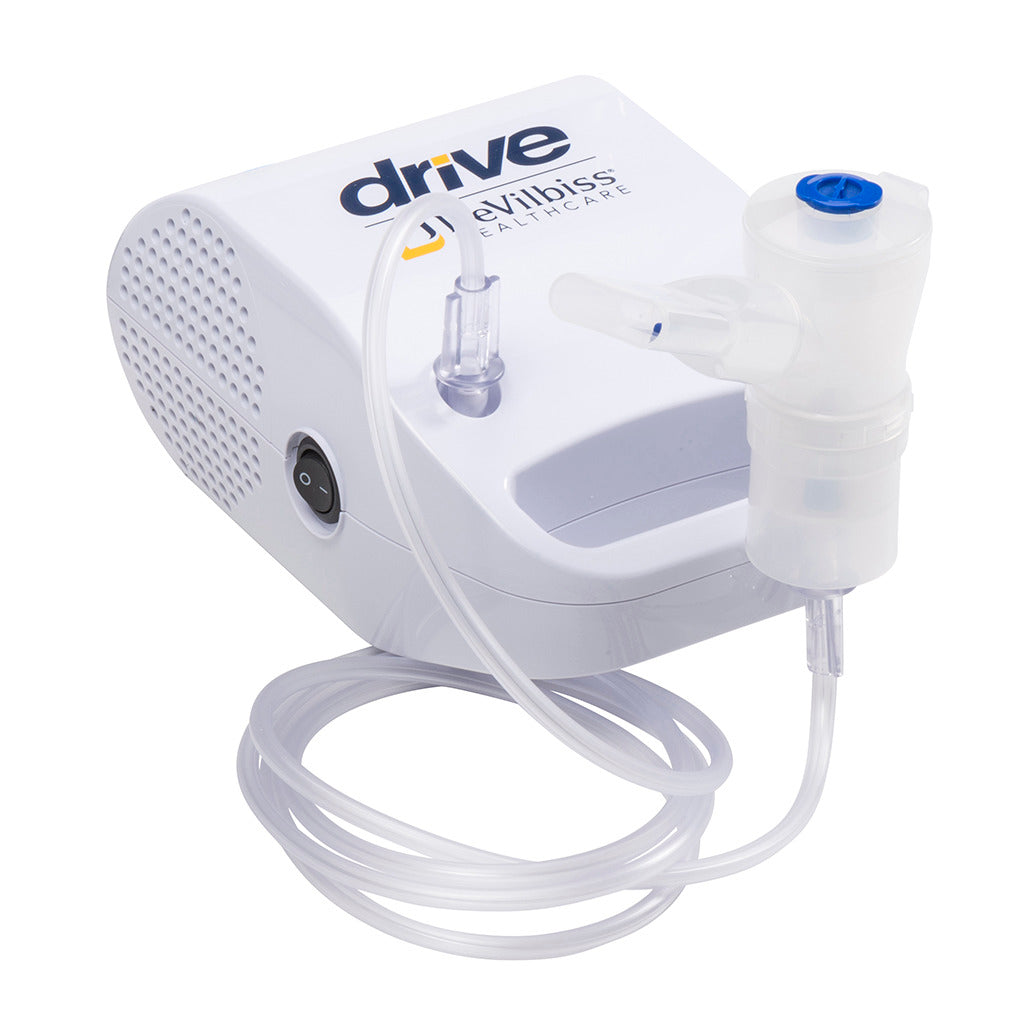 Drive Medical Compact Compressor Nebulizer with Handle