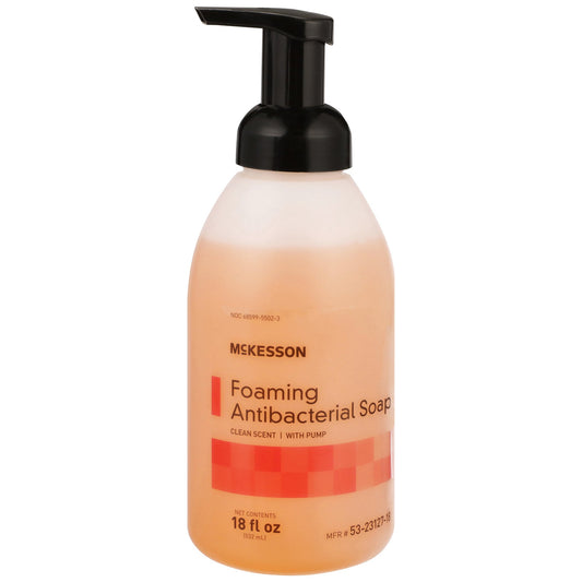SOAP, MCKESSON FOAMING ANTIB BENZETHONIUM CHLORIDE 18OZ (12