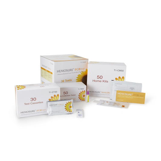 Hemosure® Fecal Occult Blood (iFOB or FIT) Colorectal Cancer Screening Test Kit