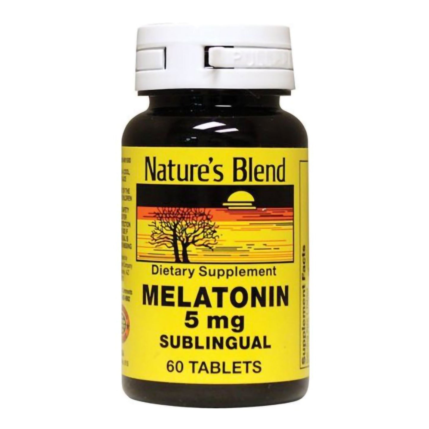 MELATONIN, TAB 5MG CHR NAT/V (60/BT)