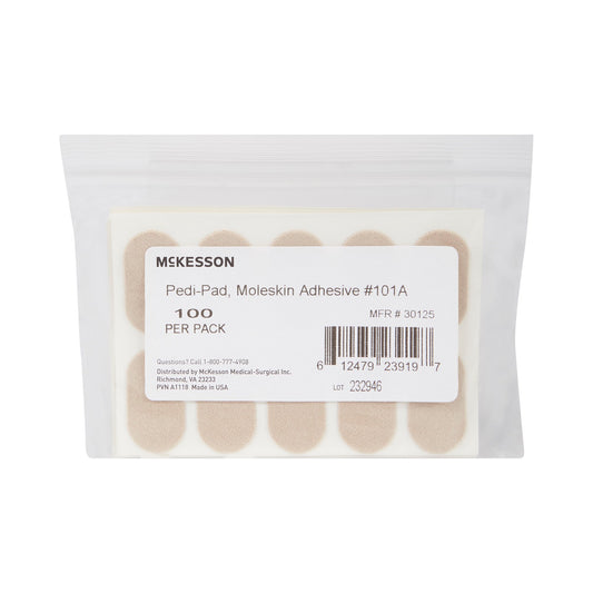 PEDI-PAD, MOLESKIN ADH #101-A 0/PK 10PK/CS)