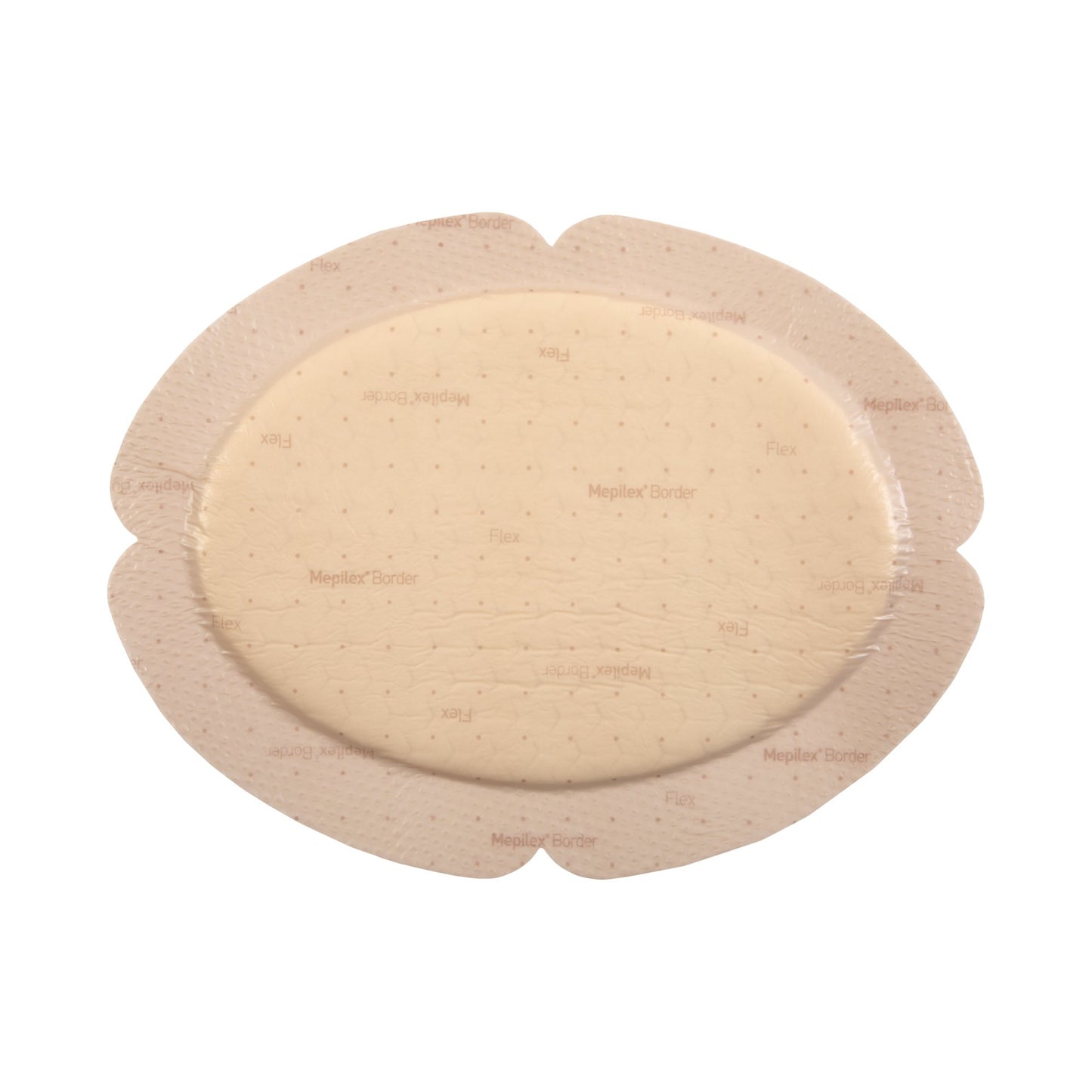 Mepilex® Border Flex Silicone Adhesive Foam Dressing, 13 x 16 Centimeter