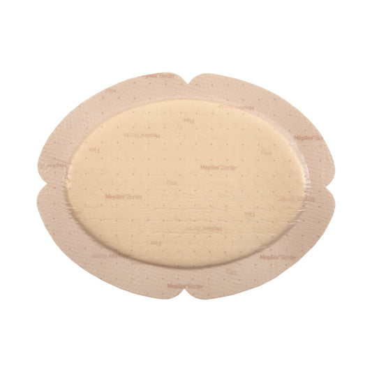 Mepilex® Border Flex Silicone Adhesive Foam Dressing, 13 x 16 Centimeter