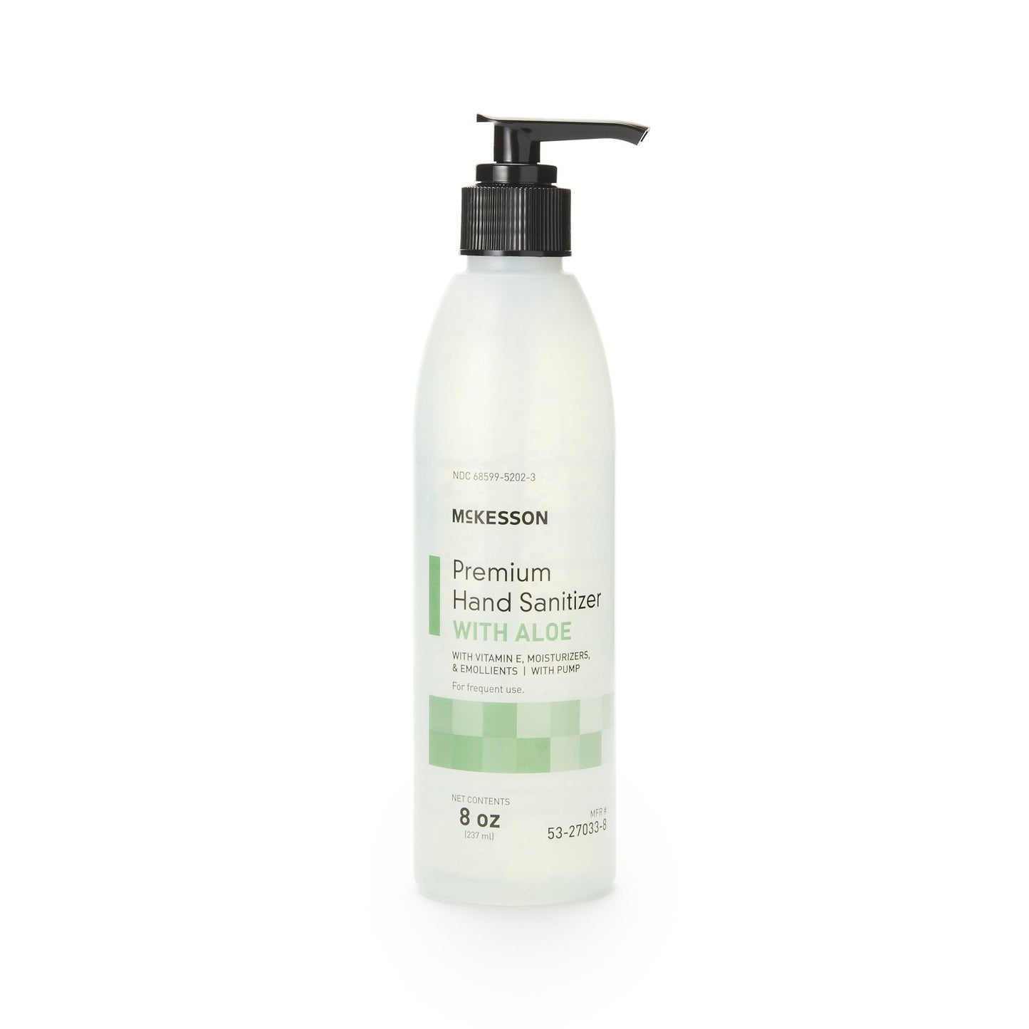 SANITIZER, HAND ALOE W/PUMP 8OZ (24/CS)