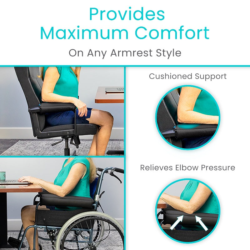 Easy Clean Wheelchair Armrests