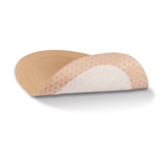 Eclypse® Border Super Absorbent Wound Dressing, 6 x 8 Inch Oval