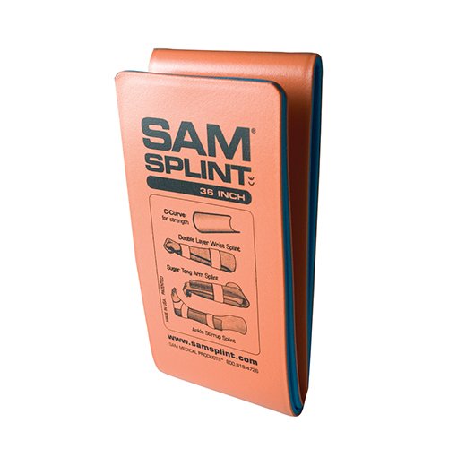 ARM SPLINT, SAM RUSBL ORG/BLU (60/CS)