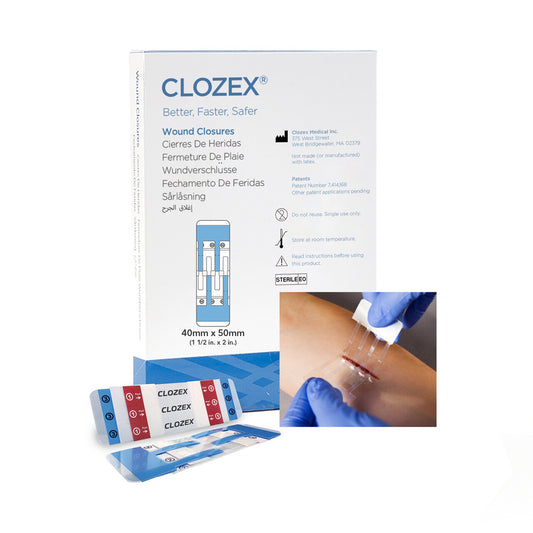 DEVICE, SKIN CLOSURE 40MMX50MM1 1/2"X2" (10/BX)