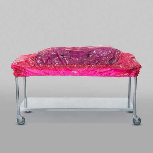 COVER, TABLE BCK LONG BIOHAZARD 52"X27"X40" (30/CS)