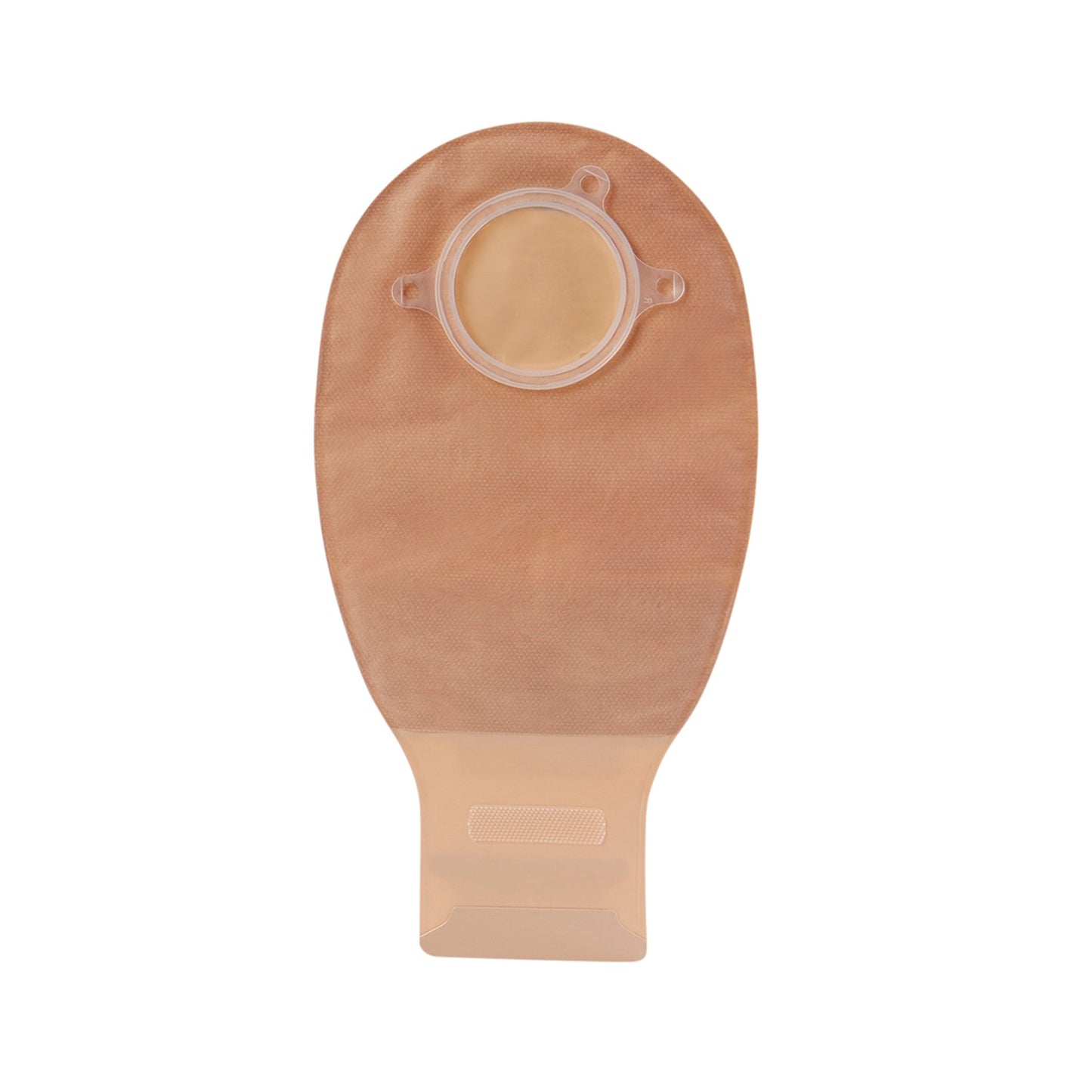Natura® Drainable Beige Filtered Ostomy Pouch, 12 Inch Length, 2¼ Inch Flange