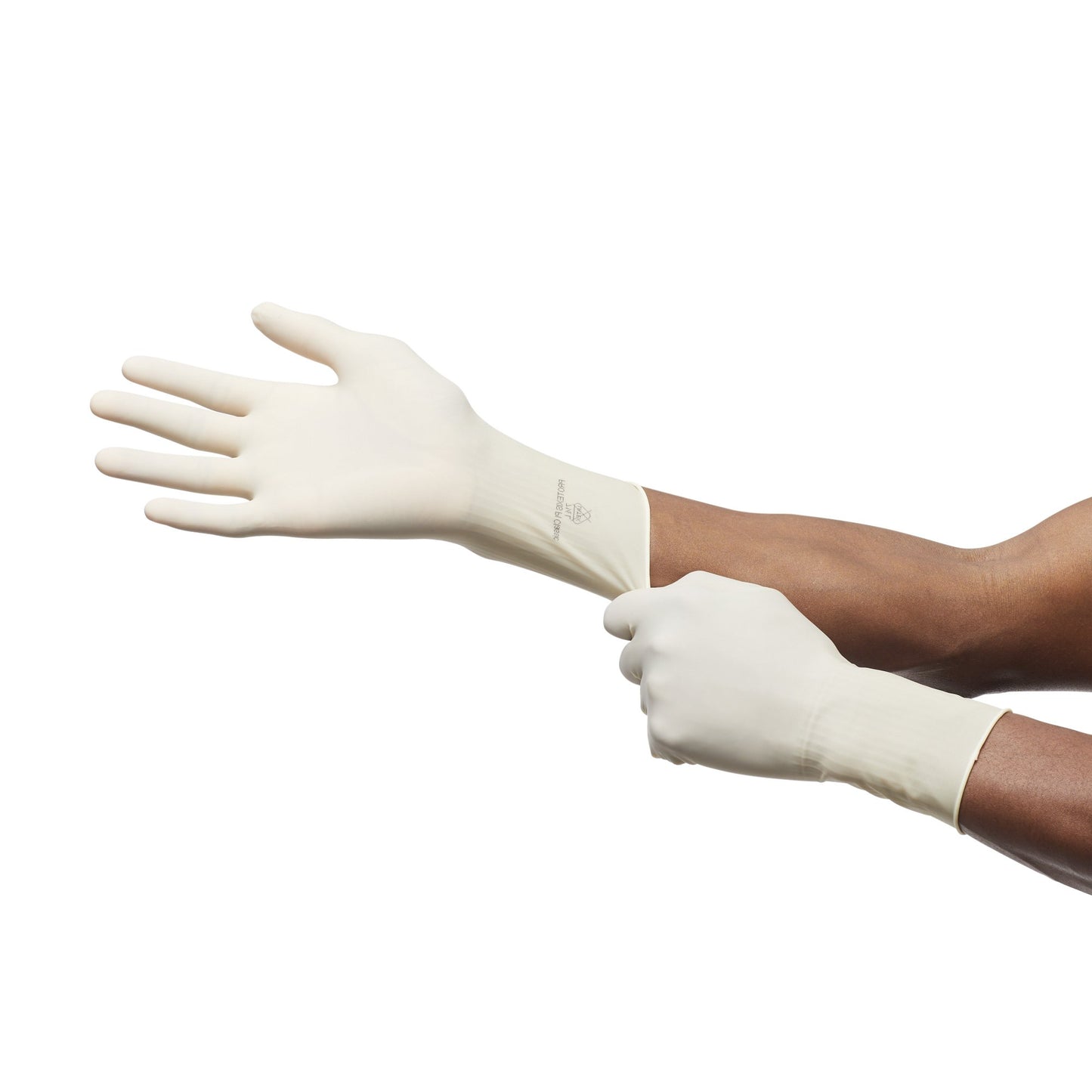GLOVE, SURG PLYISO 7.5 STR2 SMTH (50PR/BX 4BX/CS)