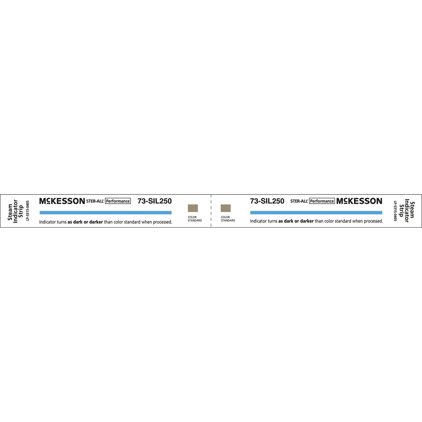 McKesson Sterilization Chemical Indicator Strip, 8 Inch