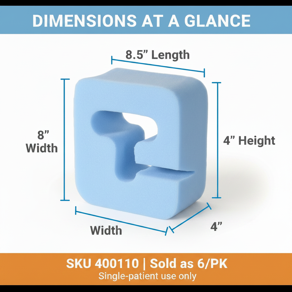 Skil-Care Foam Head Positioning Cradle