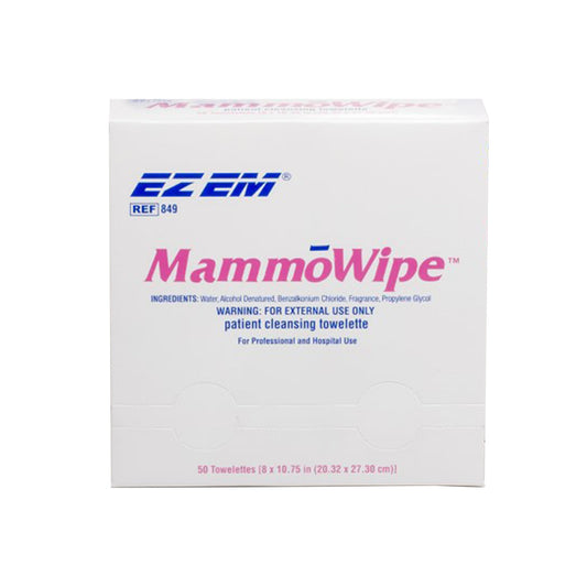 WIPE MAMMO F/SKIN 50/BX 50/BX 10BX/CS