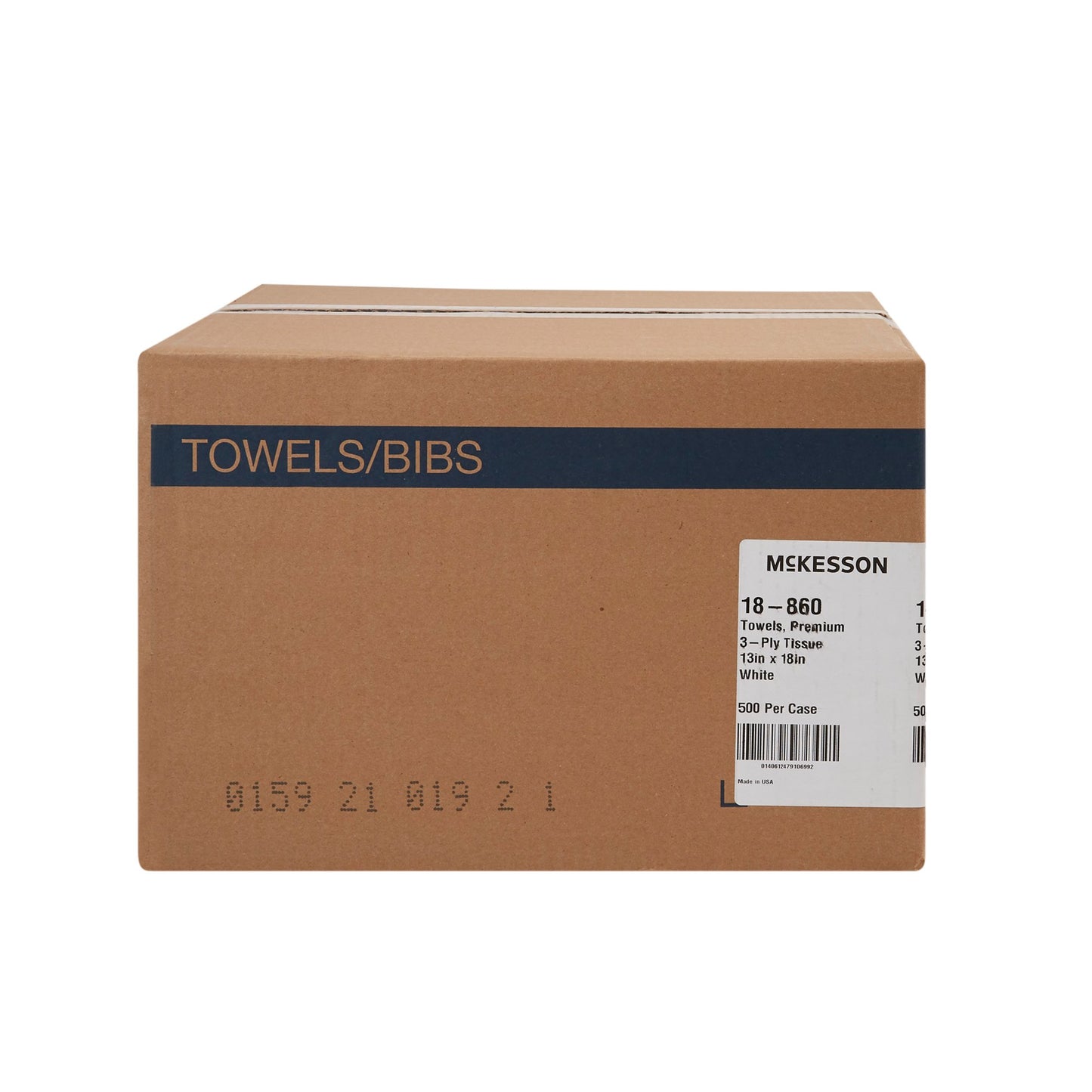 TOWEL, PRO 3PLY WHT 13X18 (500/CS)