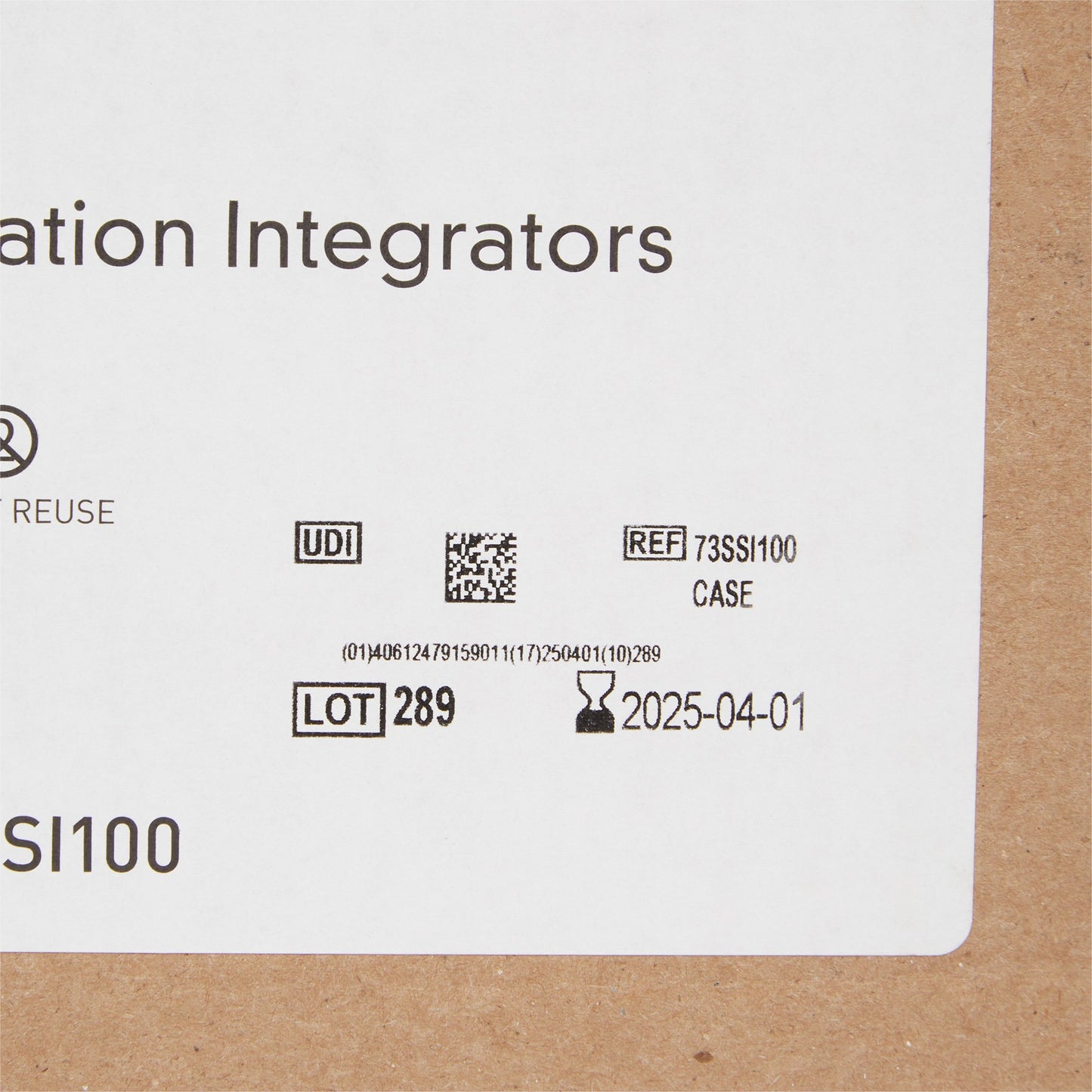 INTEGRATOR, STEAM (100/PK 10PK/CS)