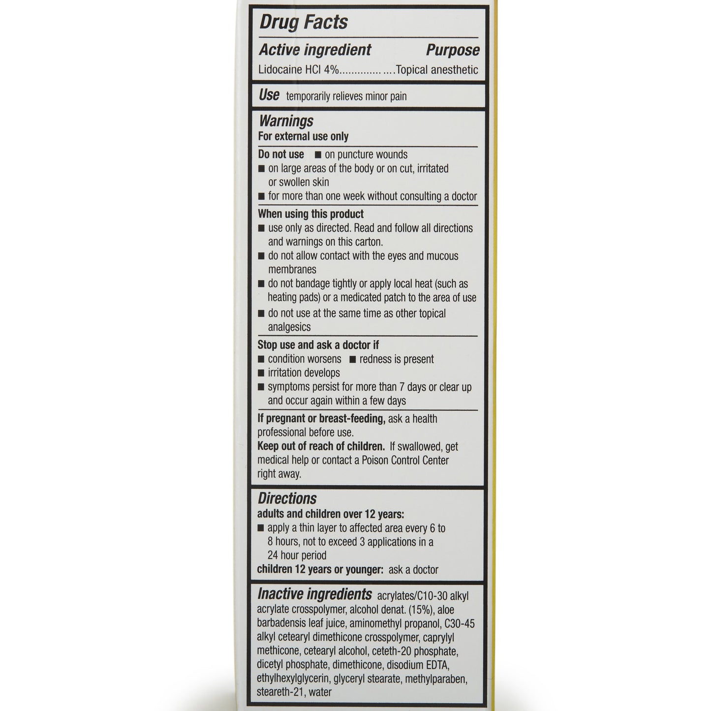 ASPERCREME, CRM W/LIDOCAINE MAXIMUM STRNTH 2.7OZ