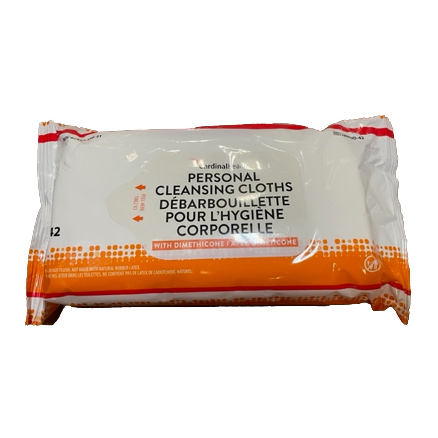 CLOTH, CLEANSING PERSONAL 3.2%DIMETHICONE (42/PK 24PK/CS)