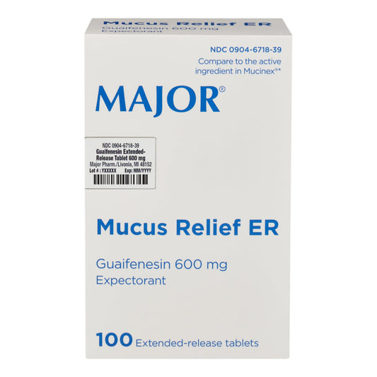 Major® Guaifenesin Cold and Cough Relief