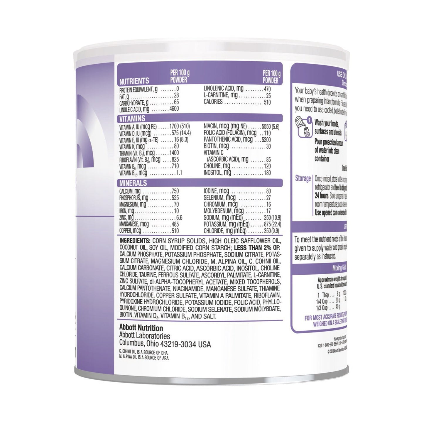 Pro-Phree® Protein-Free Energy Module w/ Iron, Vitamins & Minerals, 14.1-oz. Can