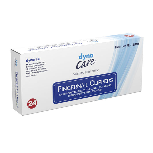 CLIPPER, FINGERNAIL W/FILE S/STL (24/BX 24BX/CS)